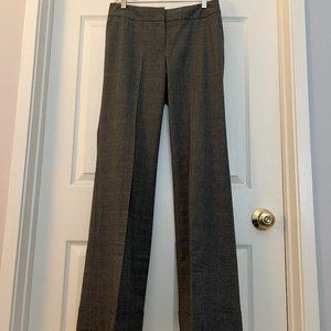 Black Plaid Semantiks Trousers